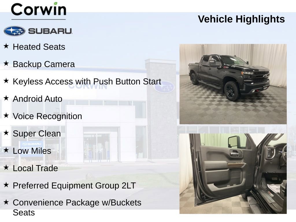 Used 2021 Chevrolet Silverado 1500 LT Trail Boss w/ Bed Protection Package image 11