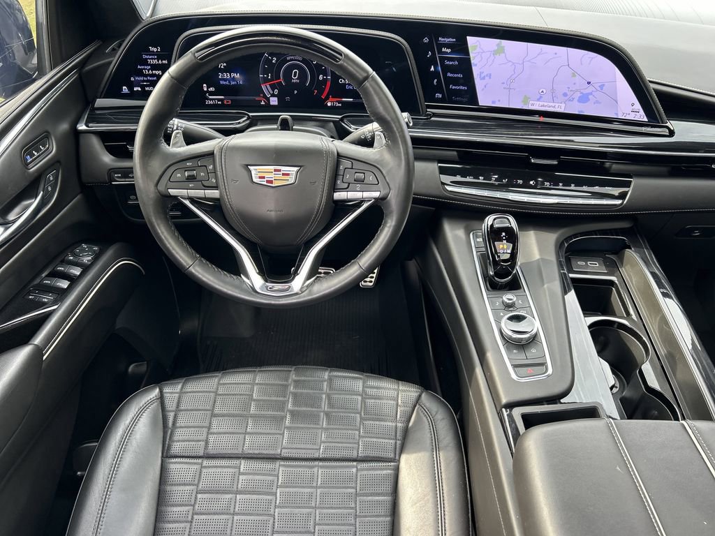 Certified 2024 Cadillac Escalade V w/ LPO, ONYX Package AWD/4WD image 14