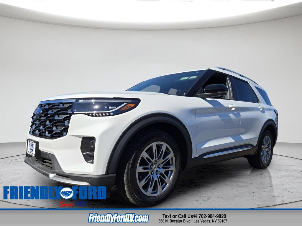 New 2026 Ford Explorer Platinum