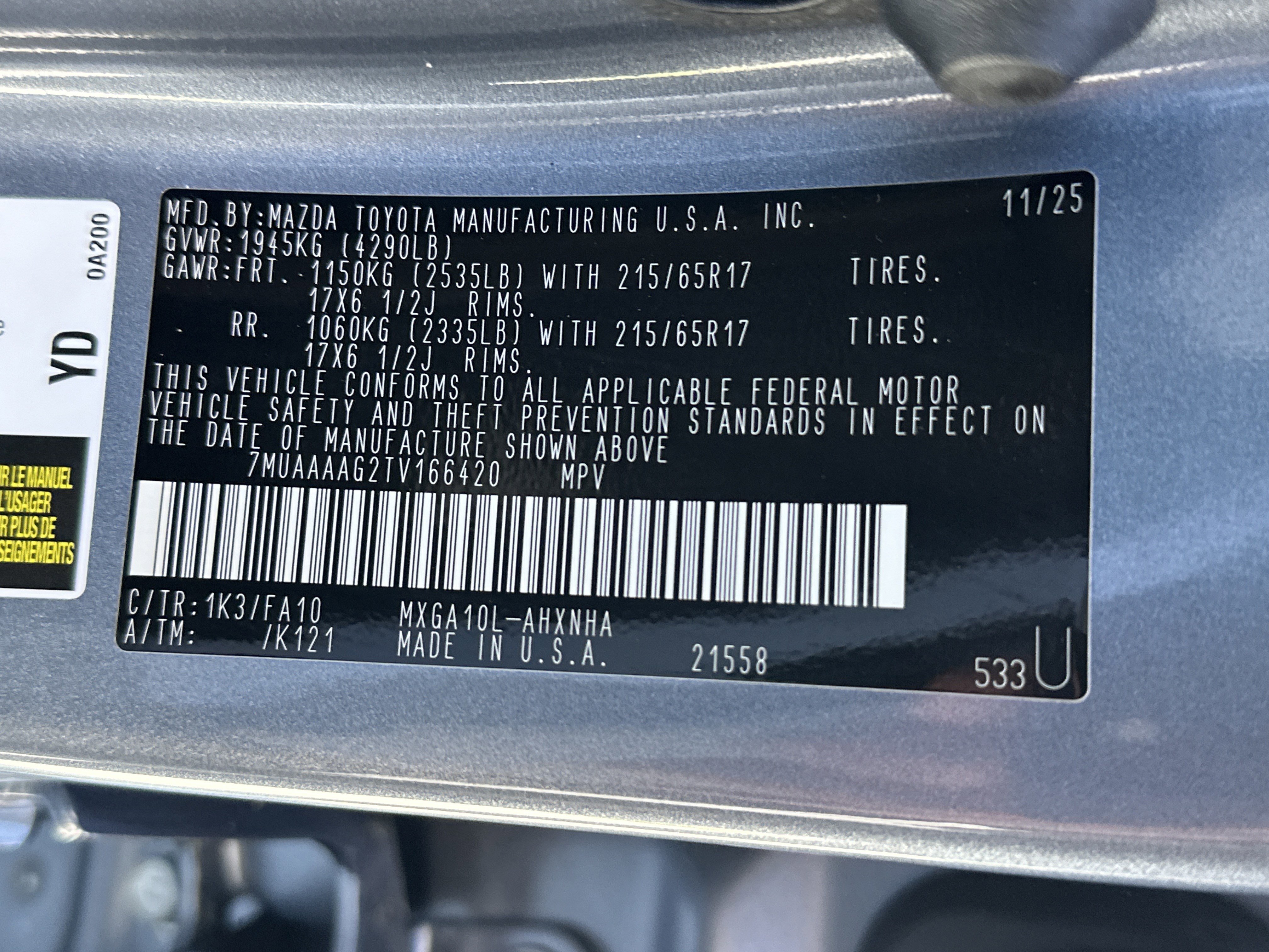 Certified 2026 Toyota Corolla Cross L image 35