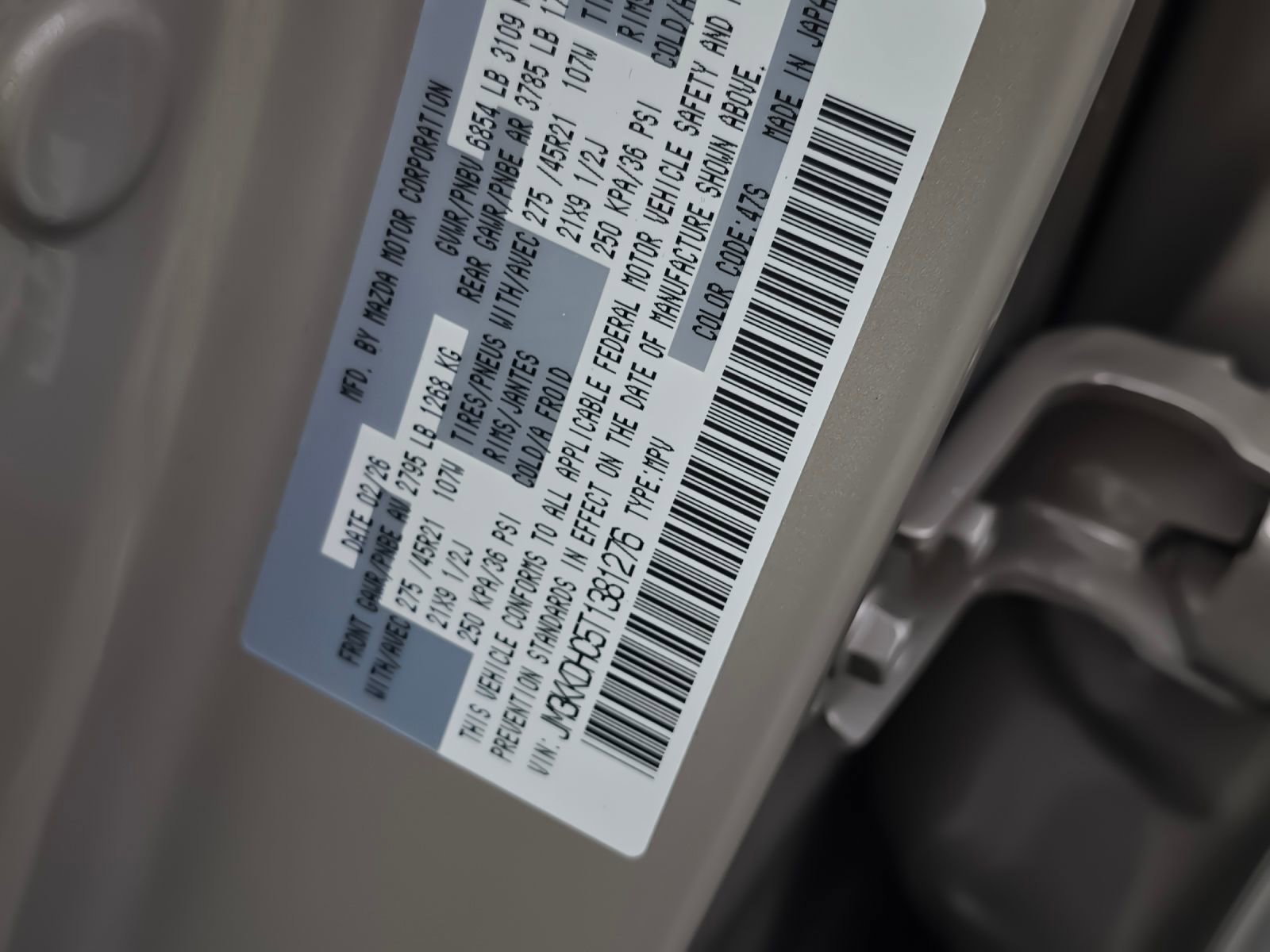 New 2026 MAZDA CX-90 3.3 Turbo S w/ Premium Package image 26