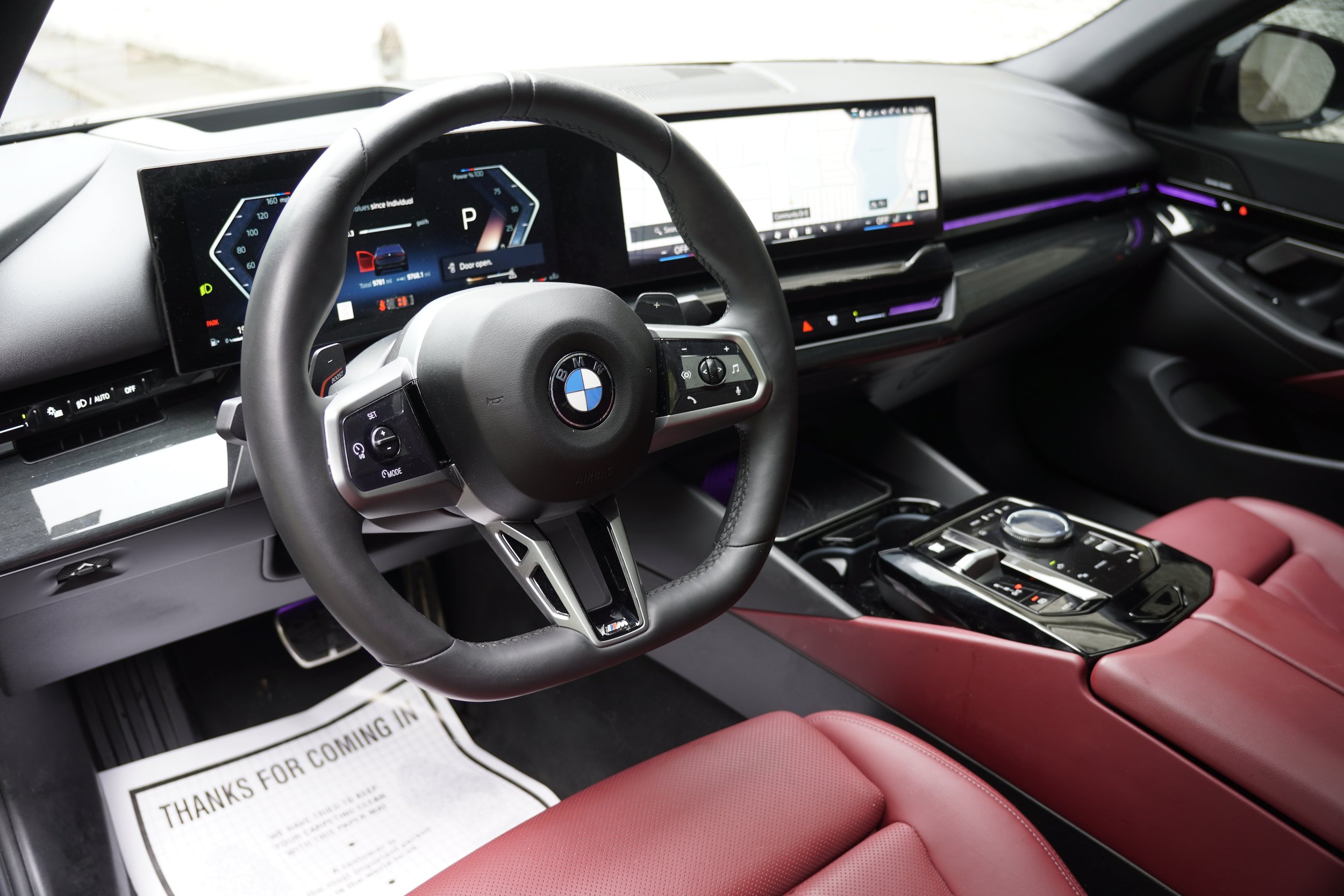 Used 2025 BMW 530i xDrive w/ M Sport Package AWD/4WD image 3