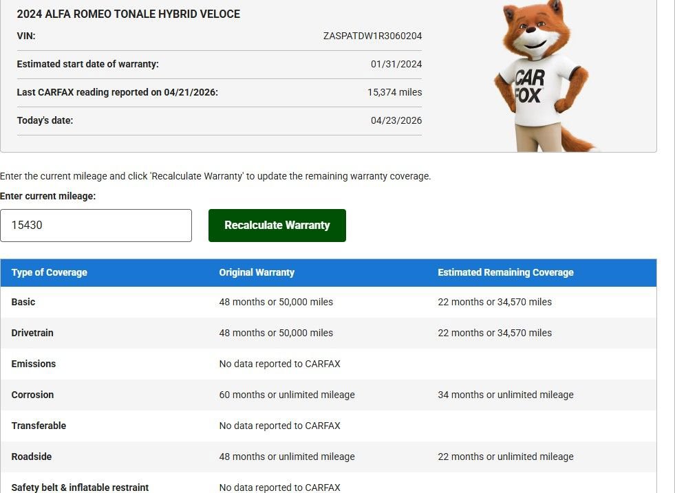 Used 2024 Alfa Romeo Tonale Veloce AWD/4WD image 31