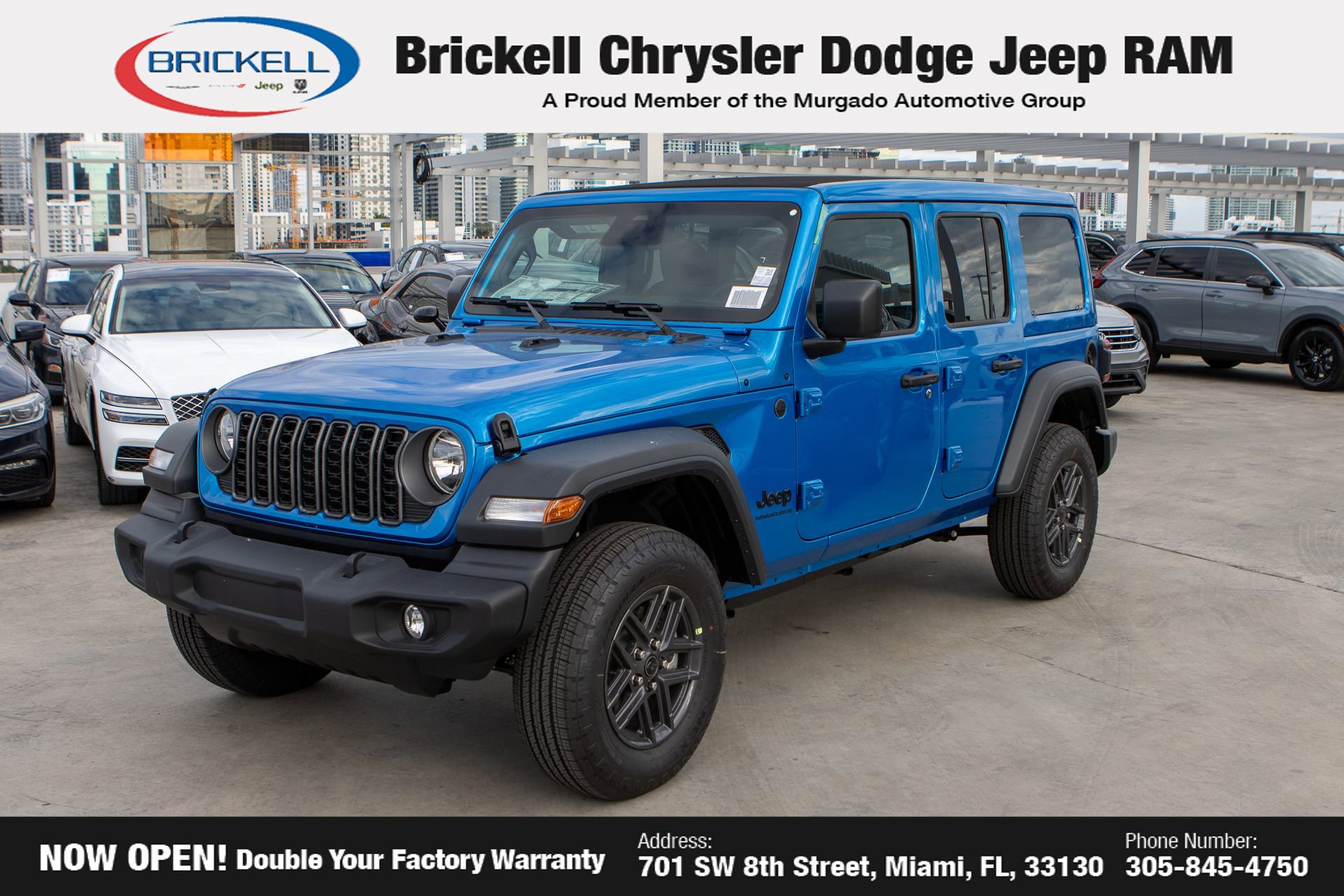 New 2026 Jeep Wrangler Sport S