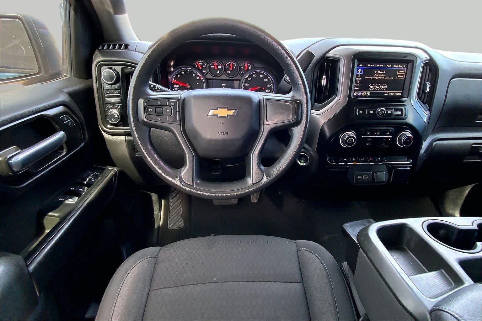 Certified 2022 Chevrolet Silverado 1500 Custom w/ LPO, Dark Essentials Package AWD/4WD image 6