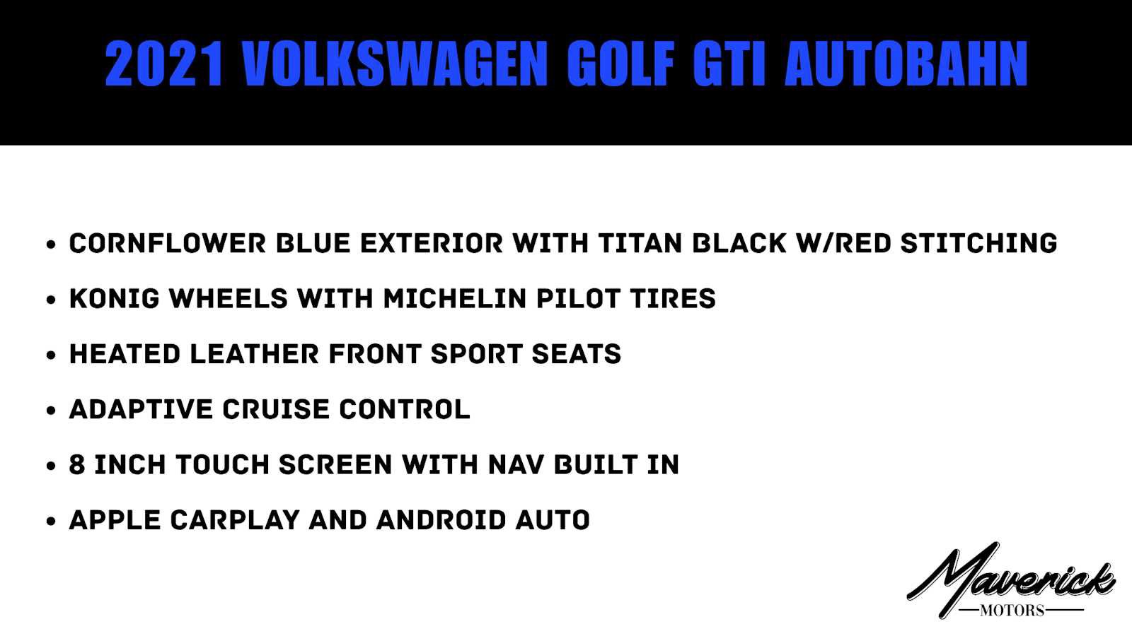 Used 2021 Volkswagen GTI Autobahn FWD image 2