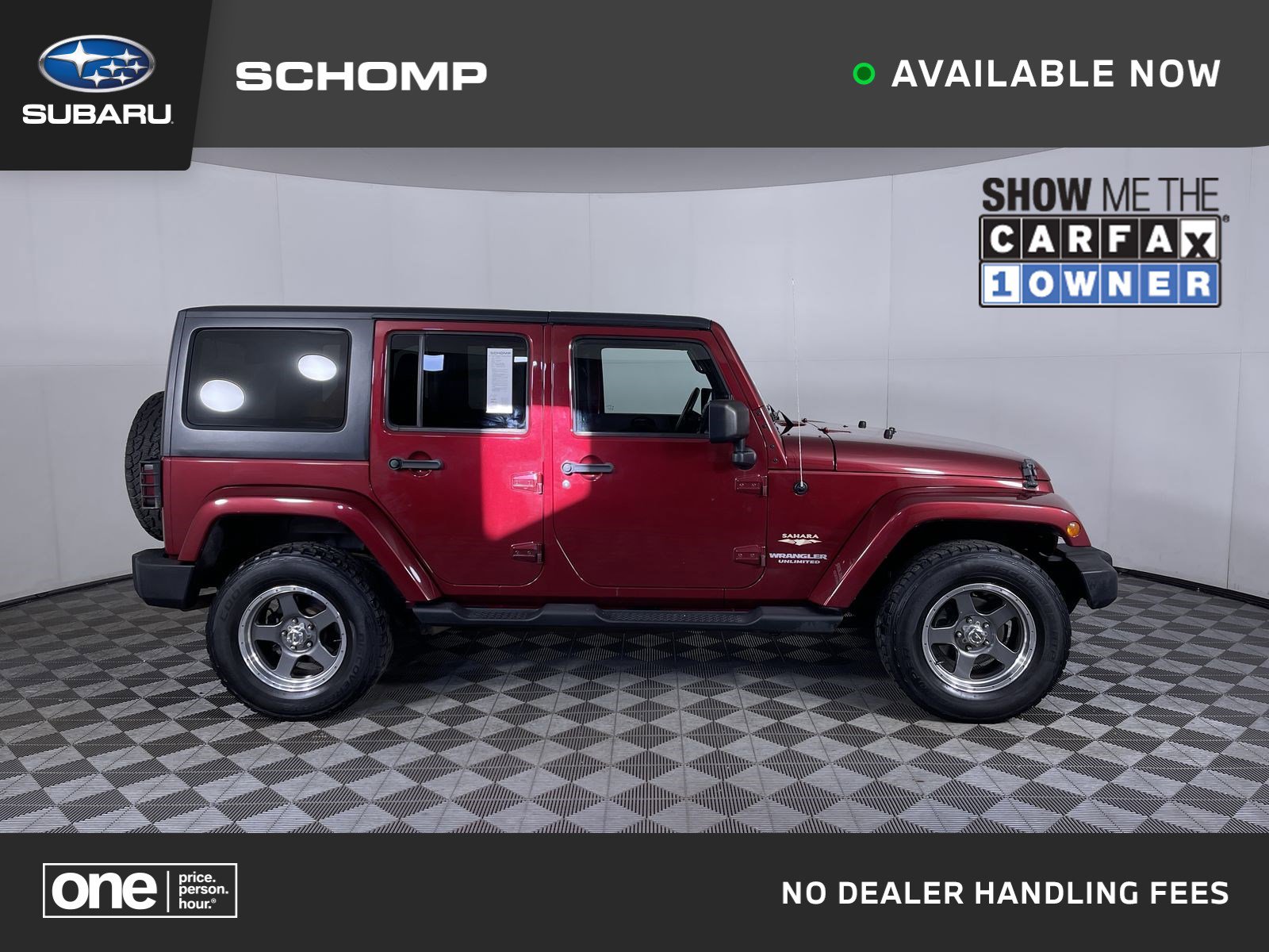 Used 2012 Jeep Wrangler Unlimited Sahara w/ Connectivity Group