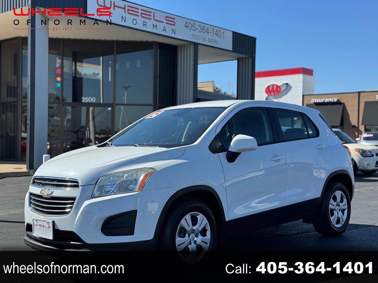 Used 2015 Chevrolet Trax LS w/ LPO, Cargo Package