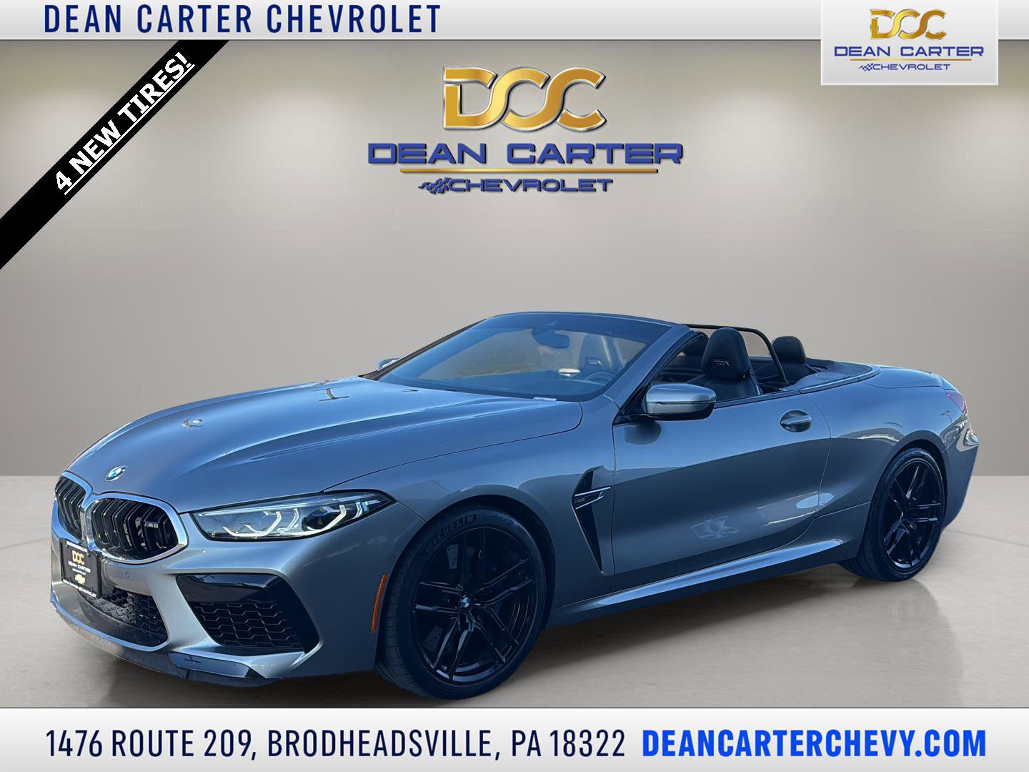 Used 2020 BMW M8 Convertible w/ Driving Assistance Package 2