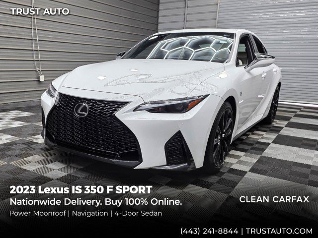 Used 2023 Lexus IS 350 F Sport w/ Memory Package RWD video 1