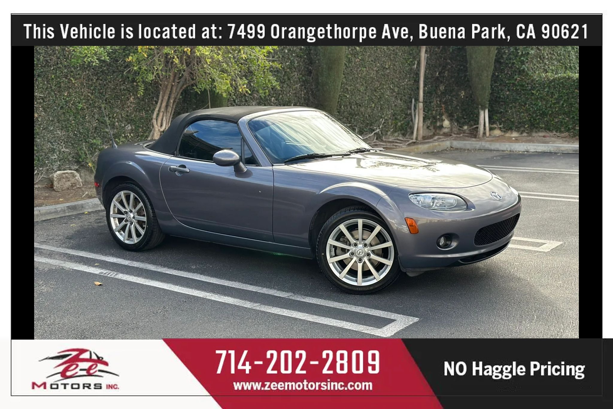 Used 2006 MAZDA MX-5 Miata Grand Touring RWD image 2