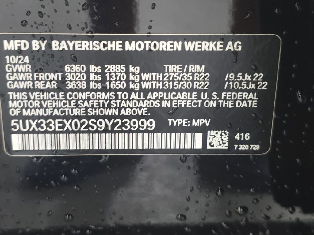 Certified 2025 BMW X6 xDrive40i w/ Premium Package AWD/4WD image 29
