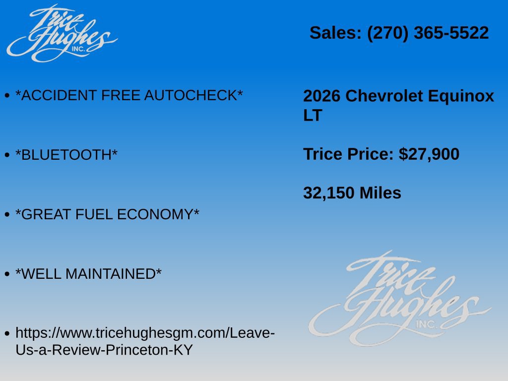 Used 2026 Chevrolet Equinox LT w/ Convenience Package II AWD/4WD image 7
