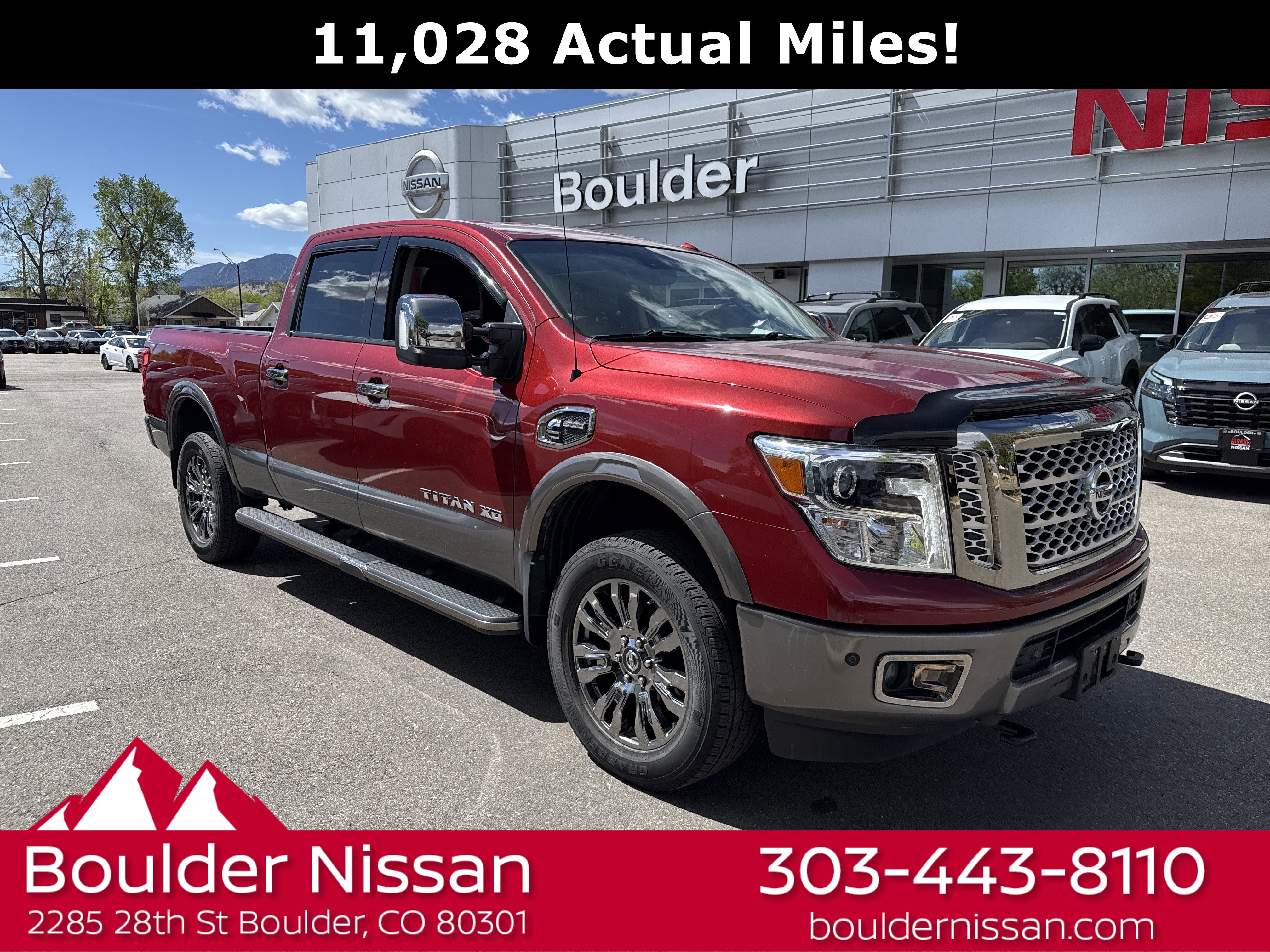 Used 2018 Nissan Titan Platinum Reserve w/ Platinum Utility Package