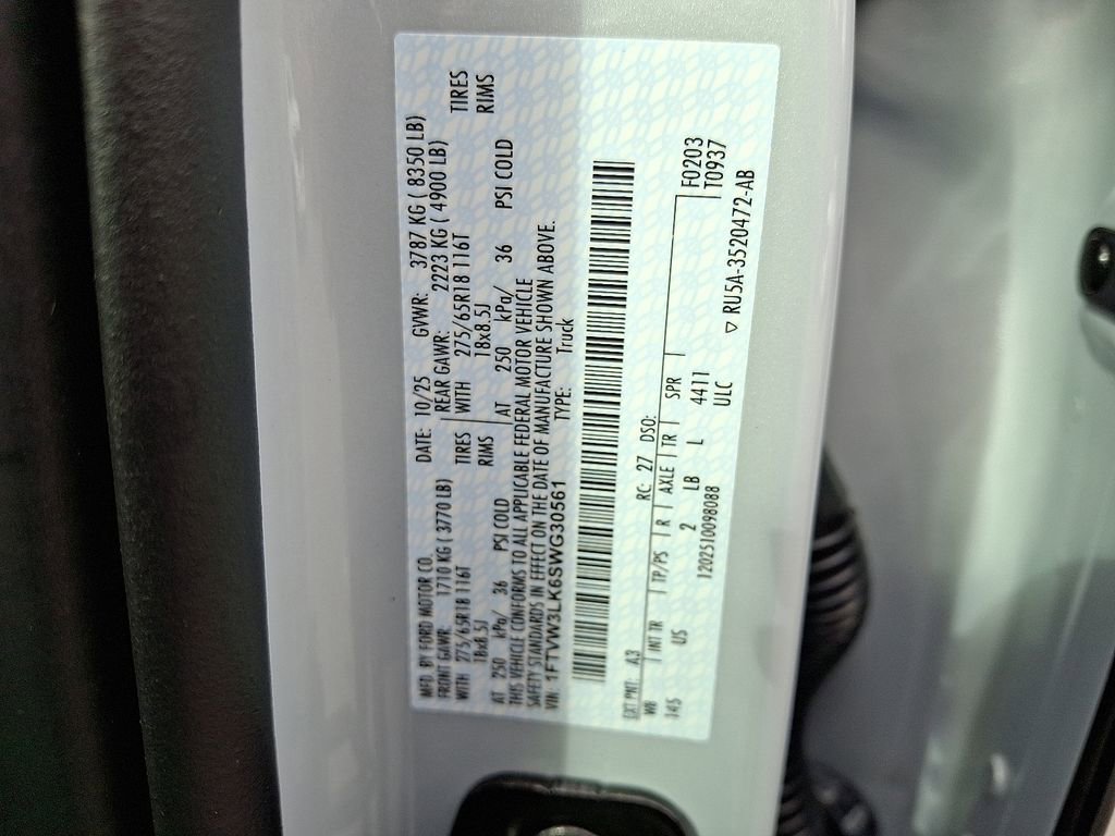 New 2025 Ford F150 Lightning XLT w/ Max Trailer Tow Package image 18