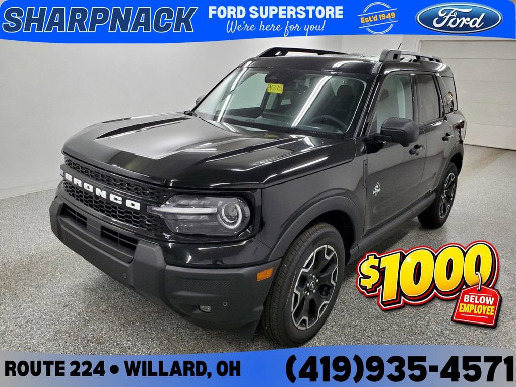 New 2025 Ford Bronco Sport Outer Banks w/ Outer Banks Tech Package+