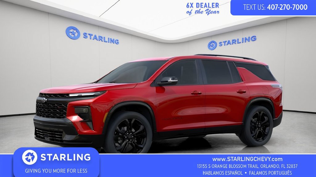 New 2027 Chevrolet Traverse RS