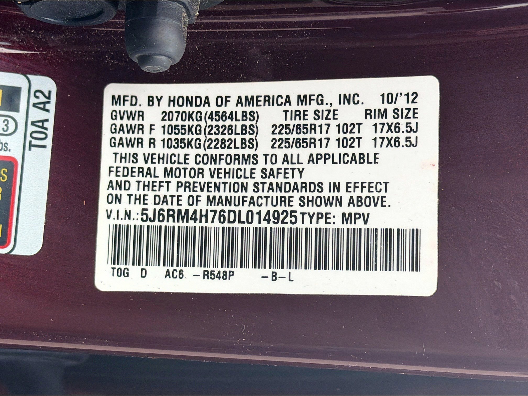 Used 2013 Honda CR-V EX-L image 12