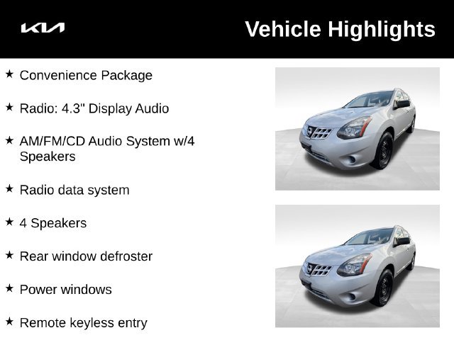 Used 2015 Nissan Rogue S w/ Convenience Package AWD/4WD image 4