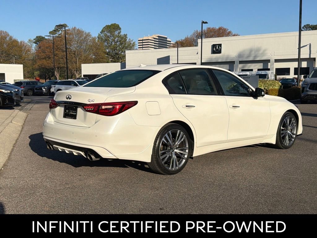 Certified 2024 INFINITI Q50 Sensory image 13