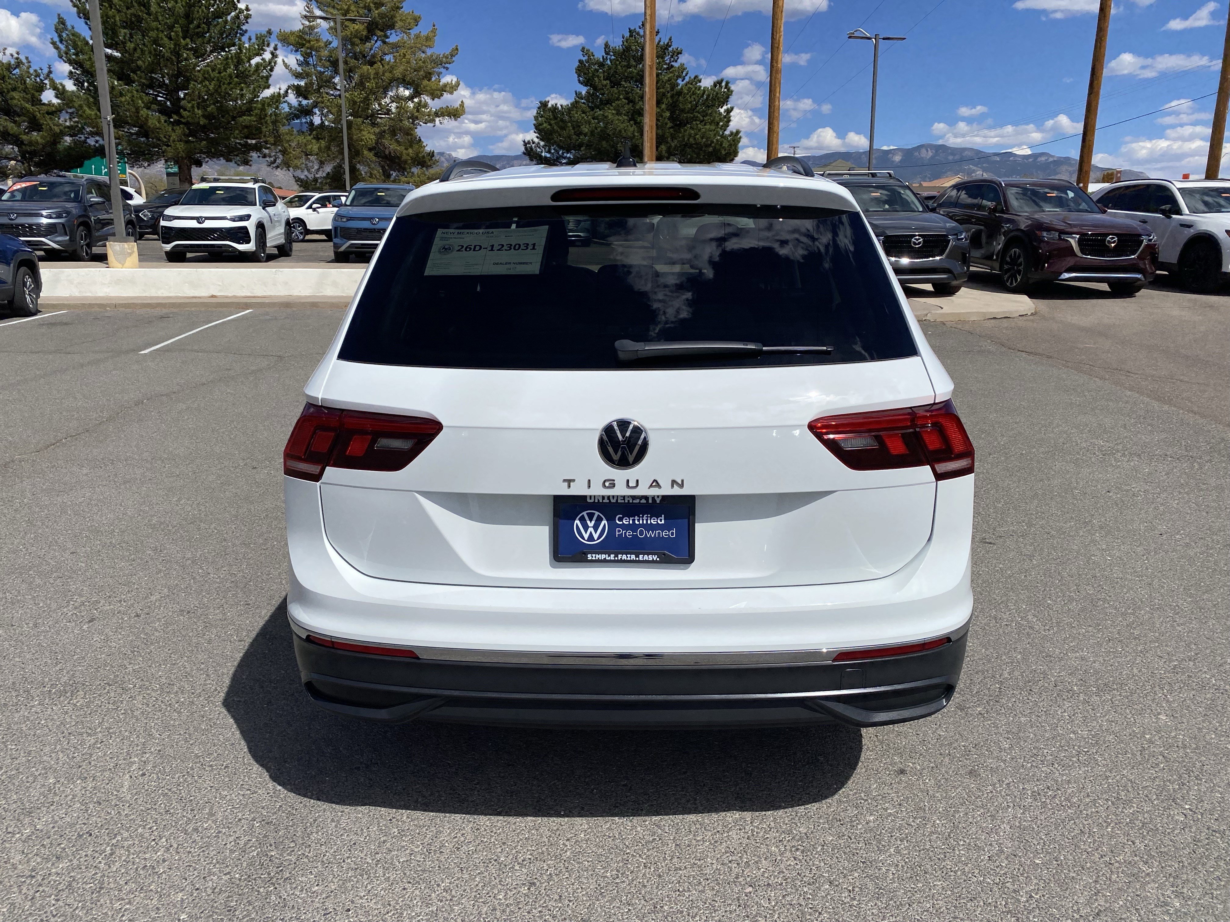 Certified 2023 Volkswagen Tiguan S w/ Driver Assistance Package image 51