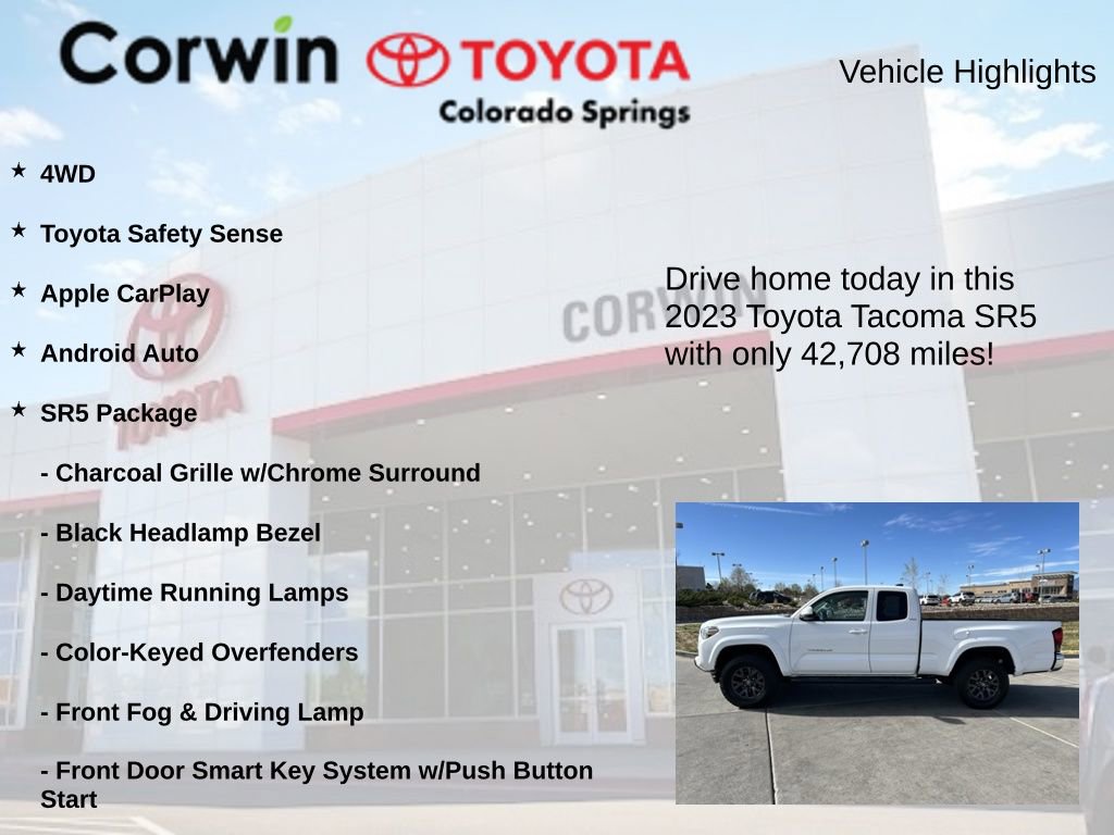 Used 2023 Toyota Tacoma SR5 AWD/4WD image 6