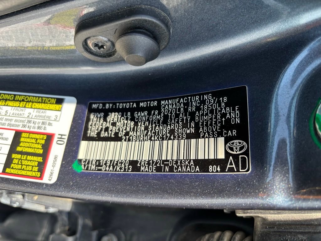 Used 2019 Toyota Corolla SE FWD image 14