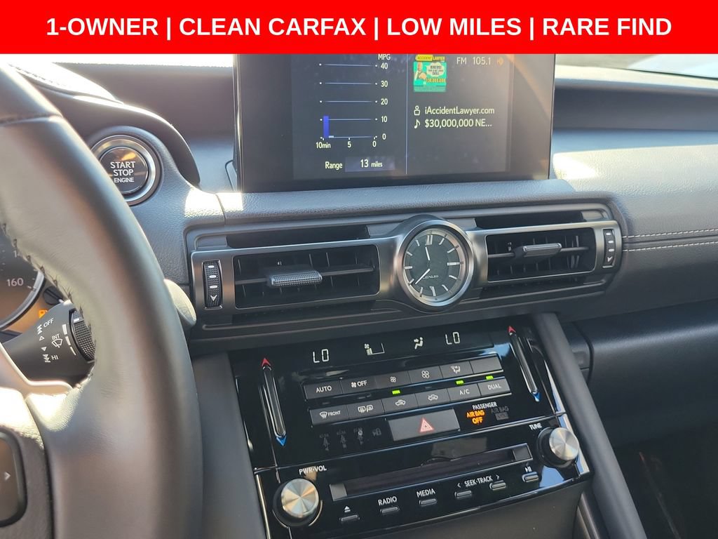 Used 2024 Lexus IS 300 F Sport w/ Accessory Package 2 RWD image 26