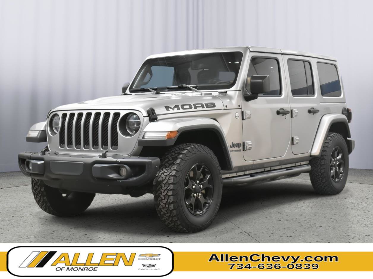 Used 2019 Jeep Wrangler Unlimited Sahara w/ Quick Order Package 24M Moab AWD/4WD image 1