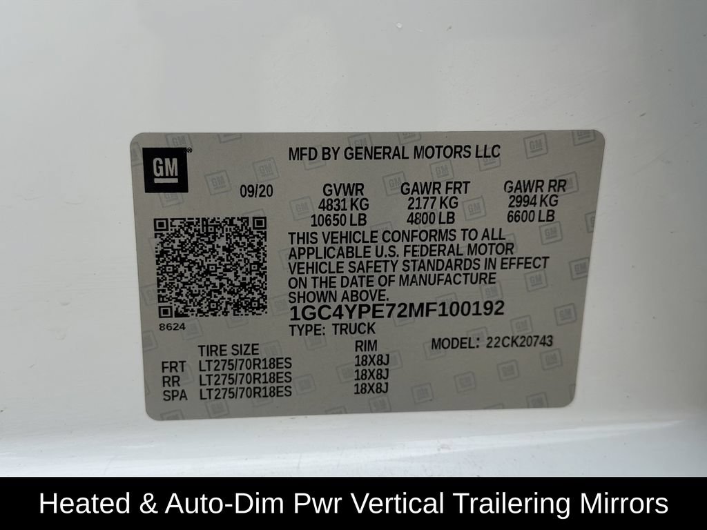 Used 2021 Chevrolet Silverado 2500 LTZ w/ LTZ Plus Package AWD/4WD image 35