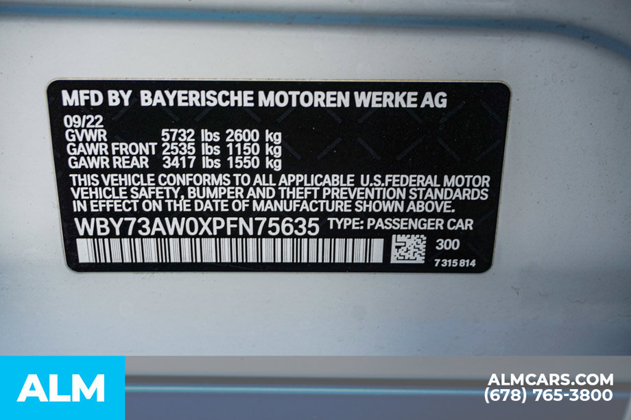 Used 2023 BMW i4 eDrive40 RWD image 61