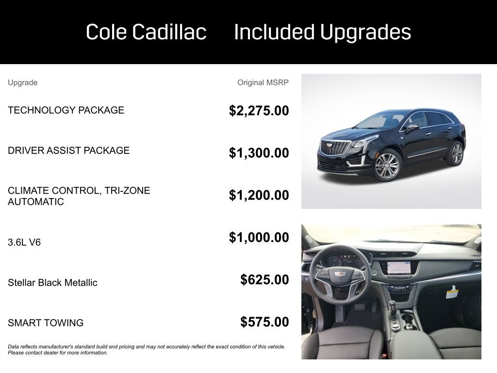 New 2025 Cadillac XT5 Premium Luxury w/ Technology Package image 3