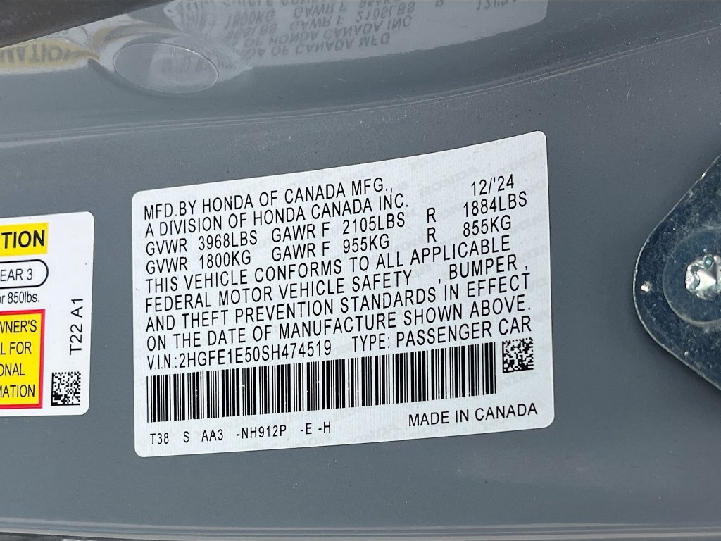 Used 2025 Honda Civic Si image 31