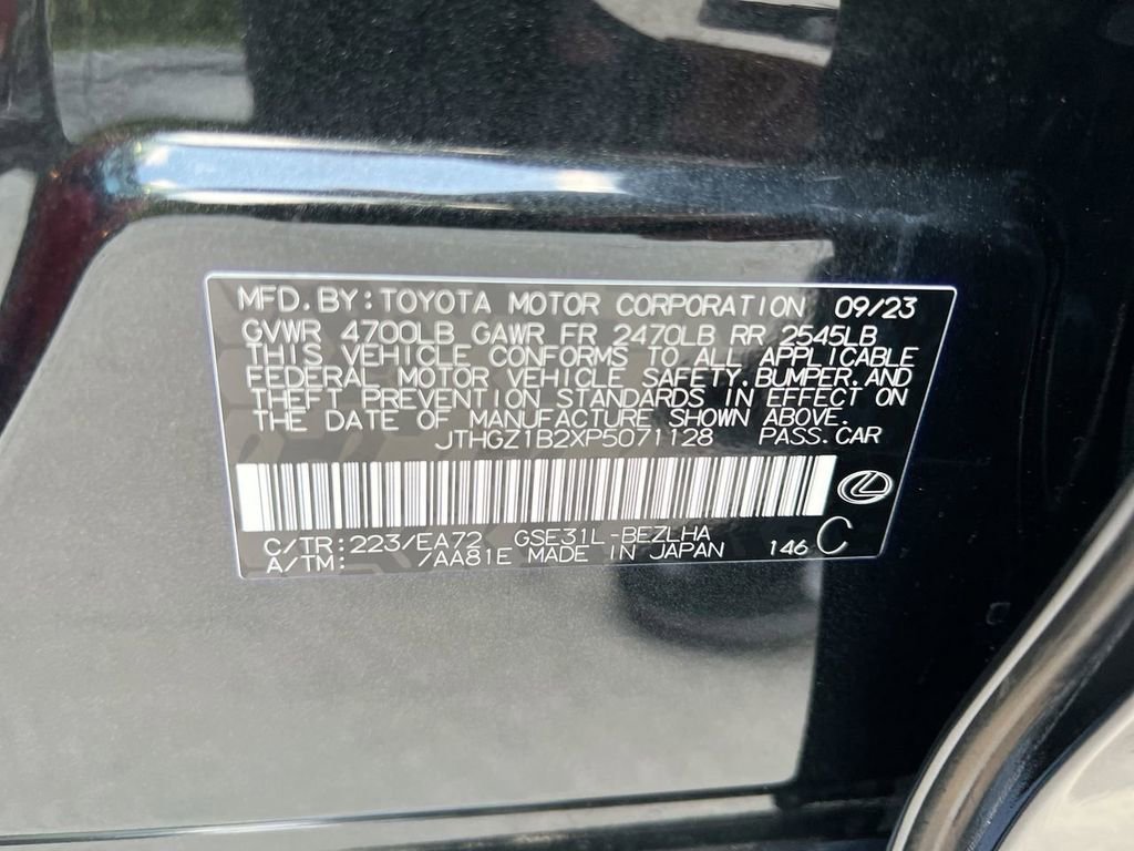 Certified 2023 Lexus IS 350 F Sport w/ Navigation Package image 23