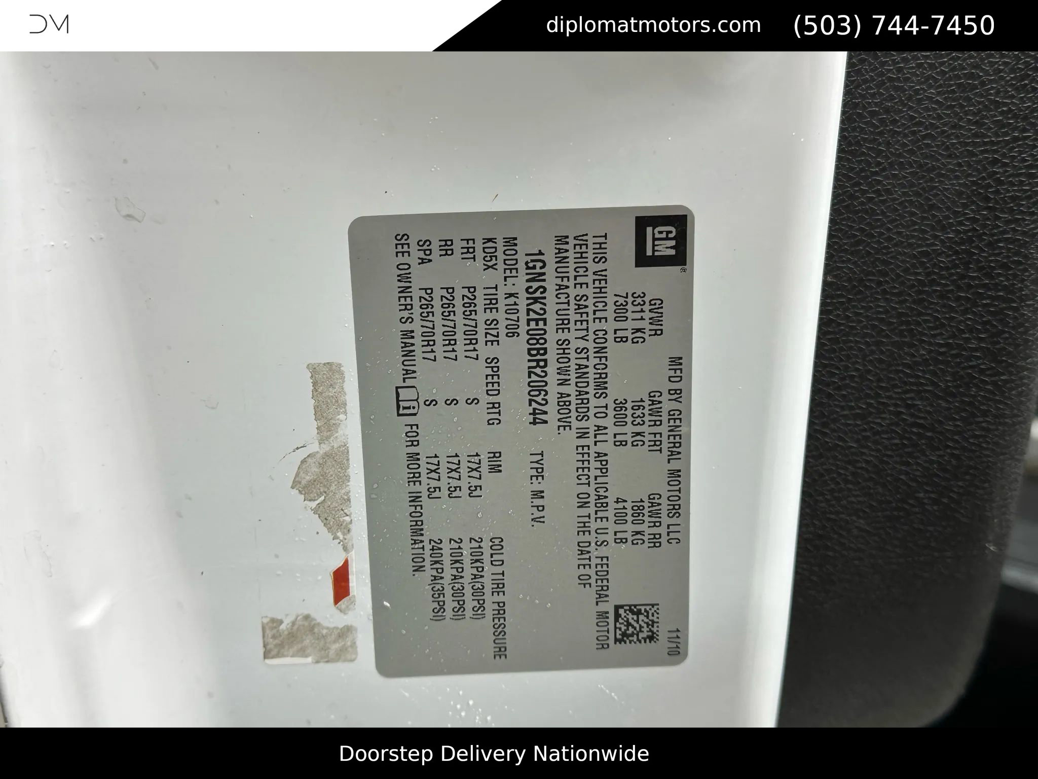 Used 2011 Chevrolet Tahoe LS w/ Skid Plate Package image 44