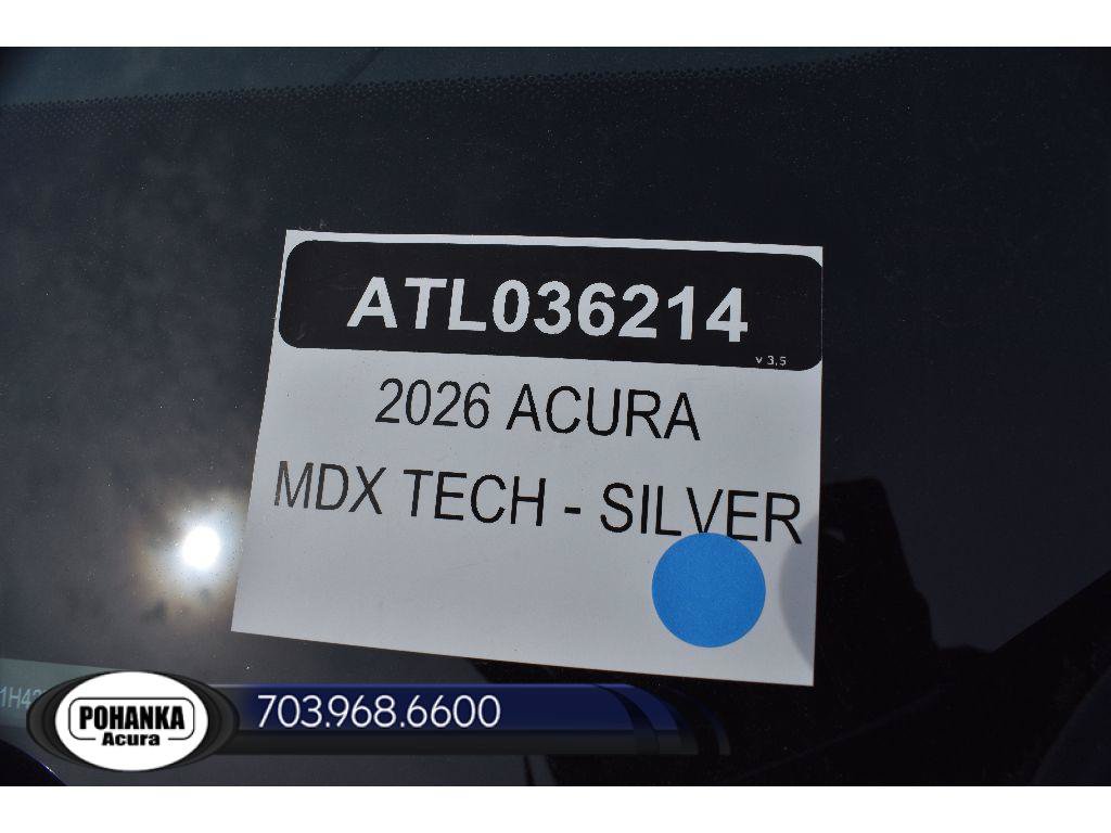 New 2026 Acura MDX SH-AWD w/ Technology Package image 37