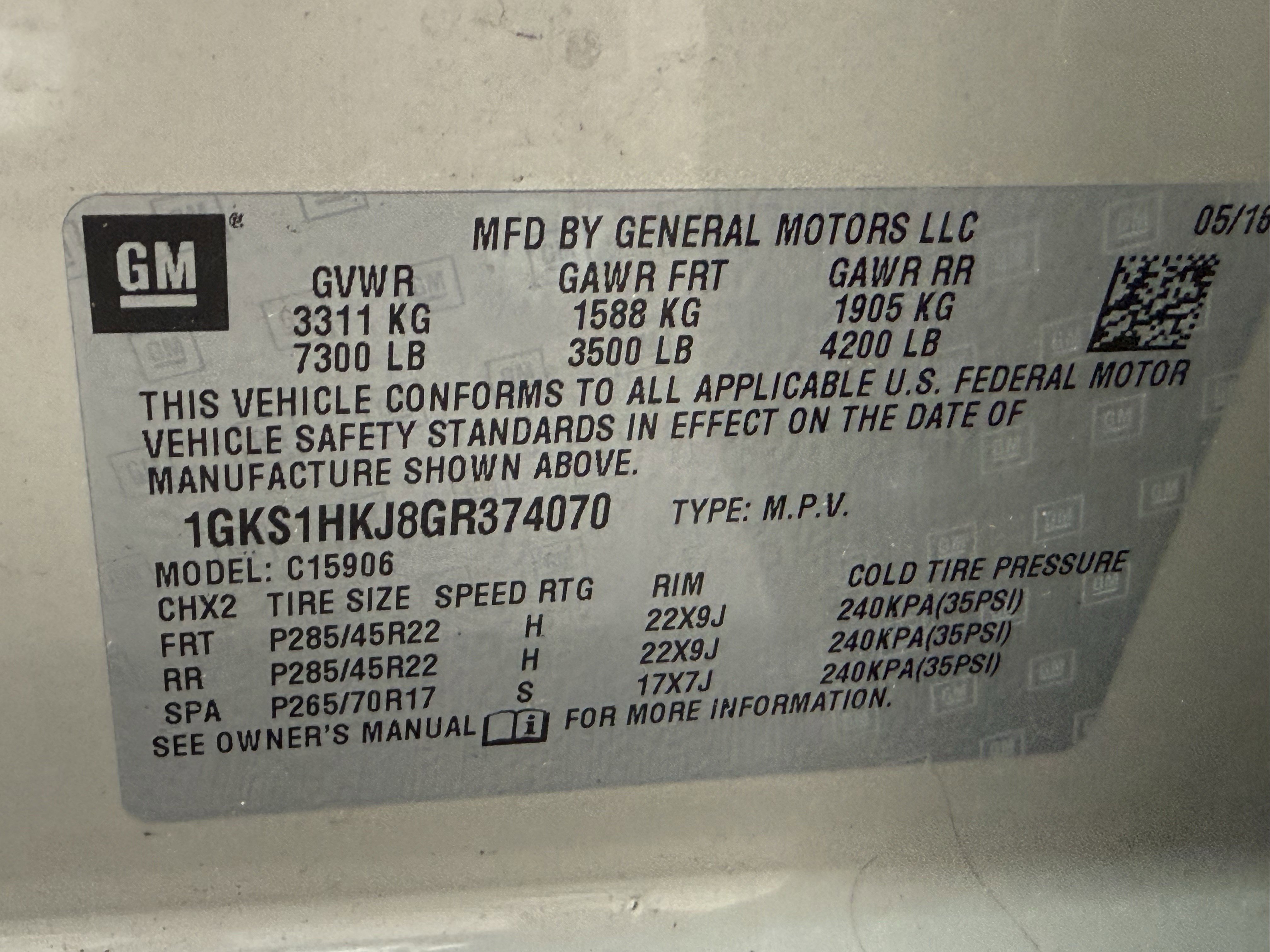 Used 2016 GMC Yukon XL Denali w/ Open Road Package image 37