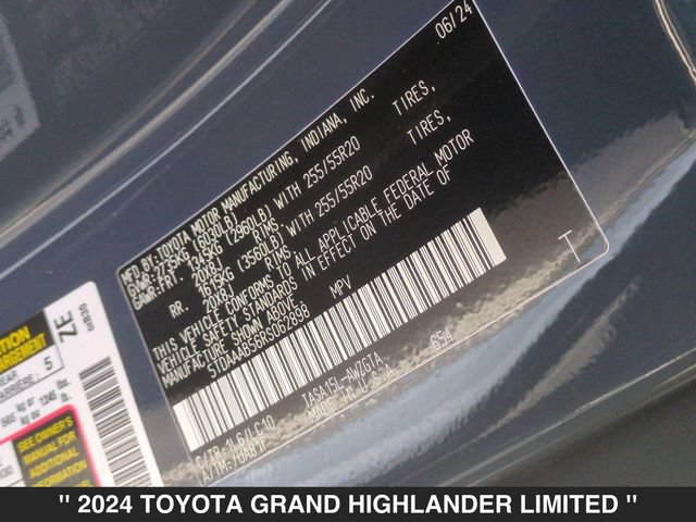 Used 2024 Toyota Grand Highlander AWD image 36