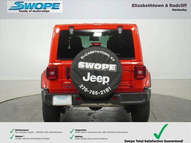 Certified 2025 Jeep Wrangler Unlimited Sahara AWD/4WD image 4