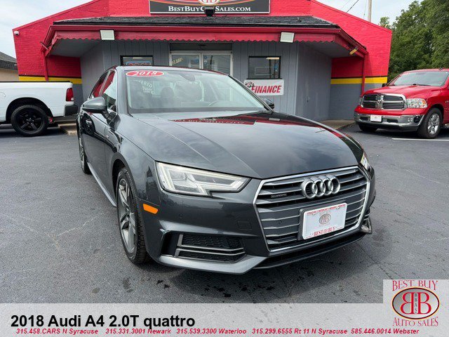 Used 2018 Audi A4 2.0T Premium Plus w/ Premium Plus Package AWD/4WD image 1