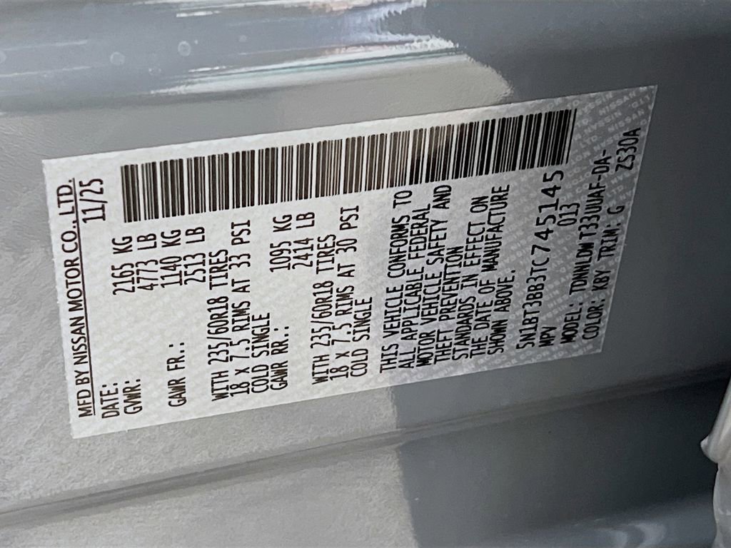 New 2026 Nissan Rogue SV image 25