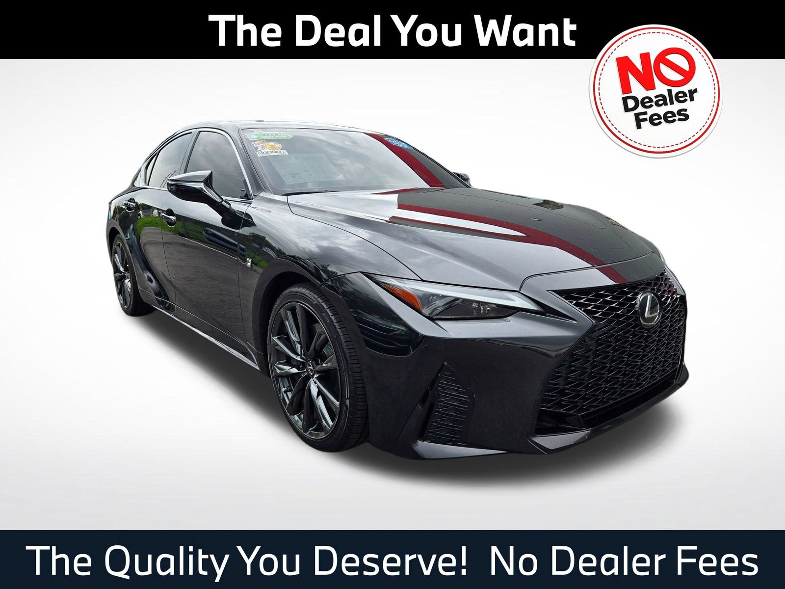 Used 2022 Lexus IS 350 F Sport w/ Navigation Package