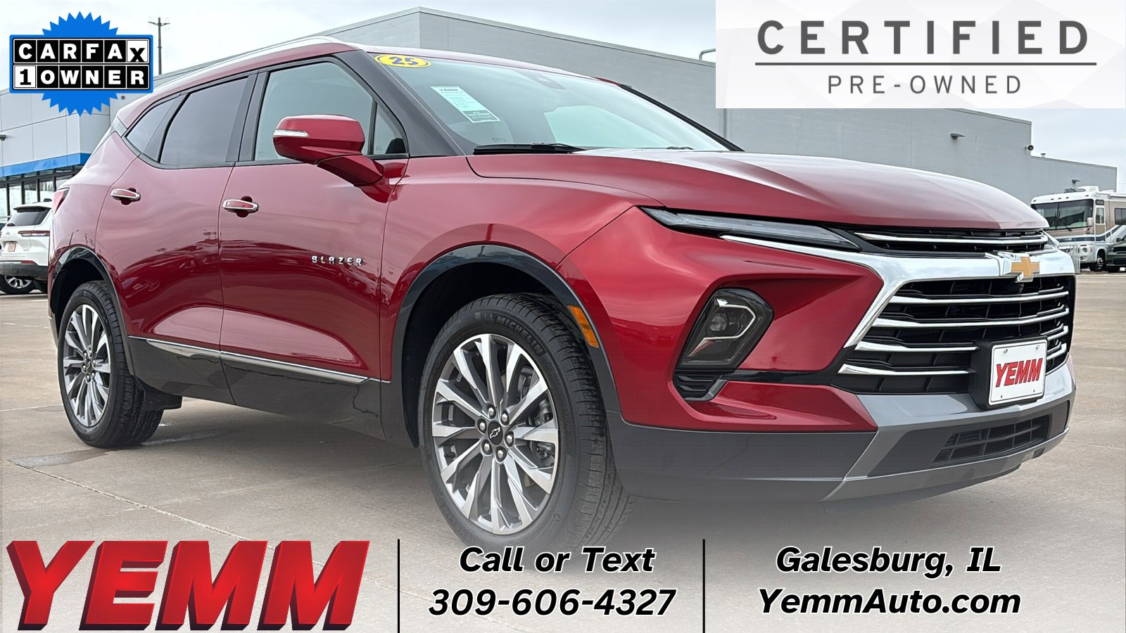 Used 2025 Chevrolet Blazer Premier w/ Driver Confidence II Package