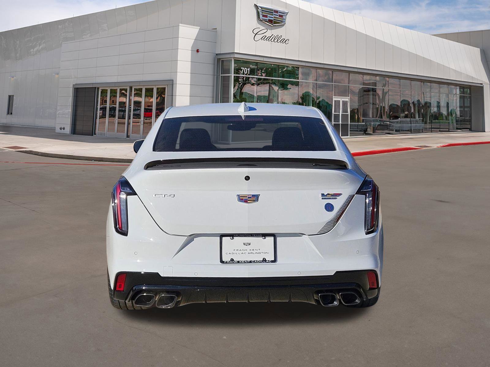 New 2026 Cadillac CT4 V Blackwing w/ LPO, Red Accent Package RWD image 5