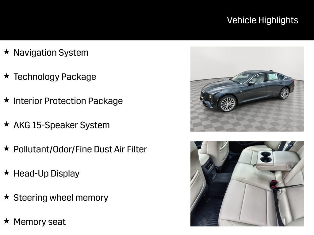 New 2026 Cadillac CT5 Premium Luxury w/ Technology Package AWD/4WD image 7