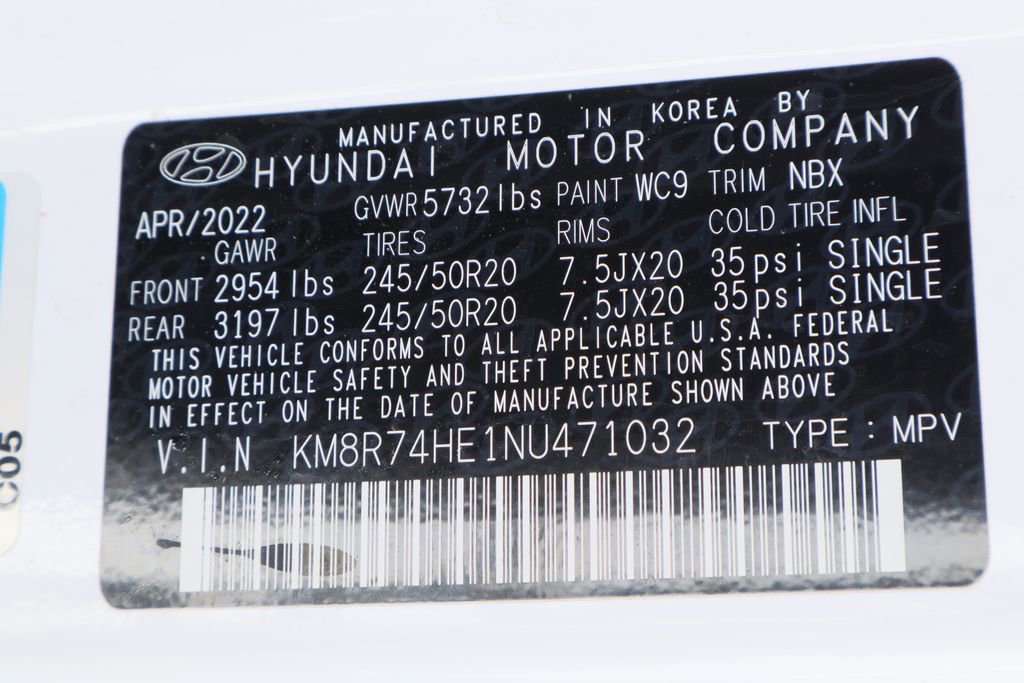 Used 2022 Hyundai Palisade Calligraphy w/ Cargo Package image 37