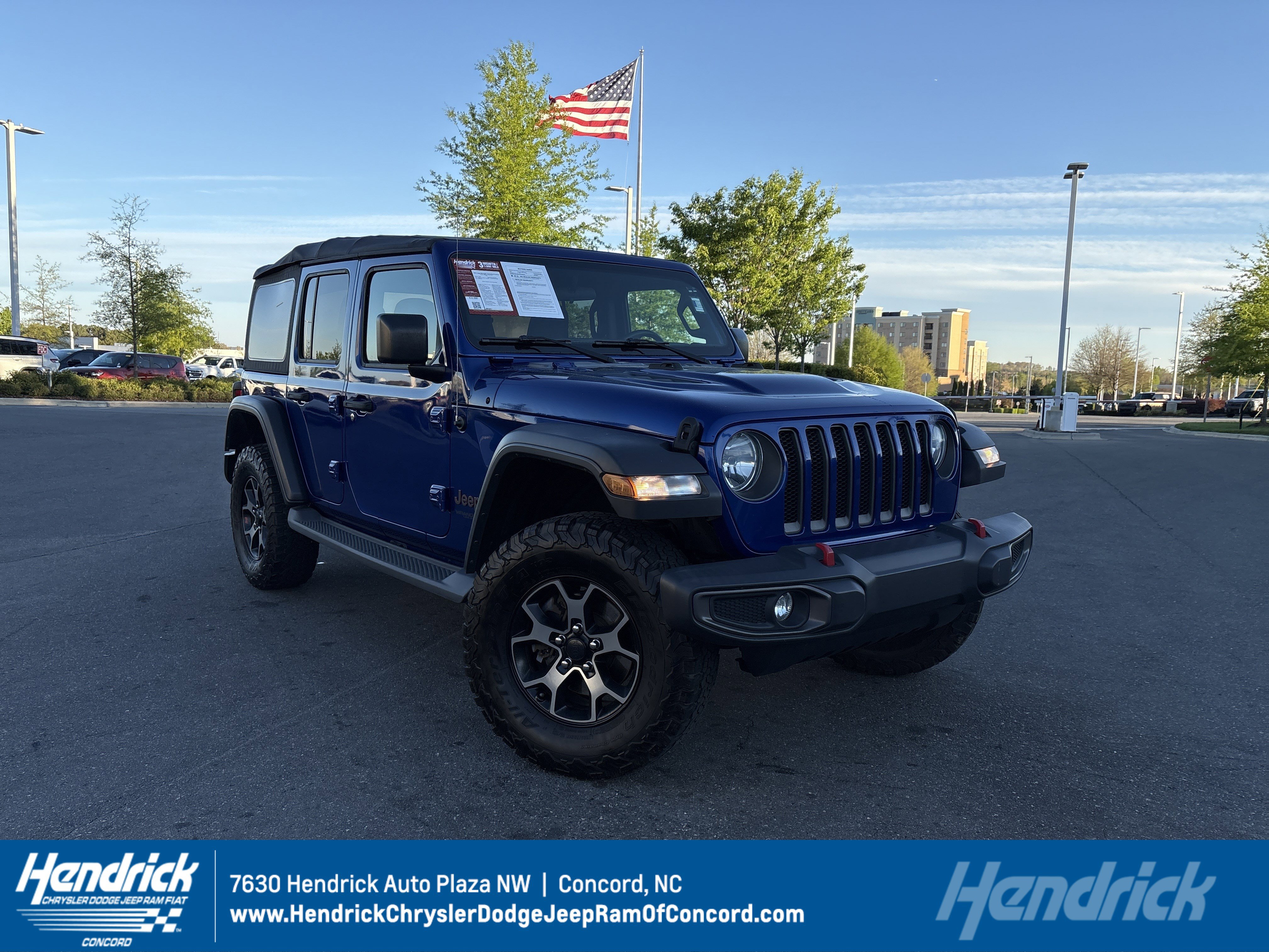 Used 2018 Jeep Wrangler Unlimited Rubicon AWD/4WD image 1