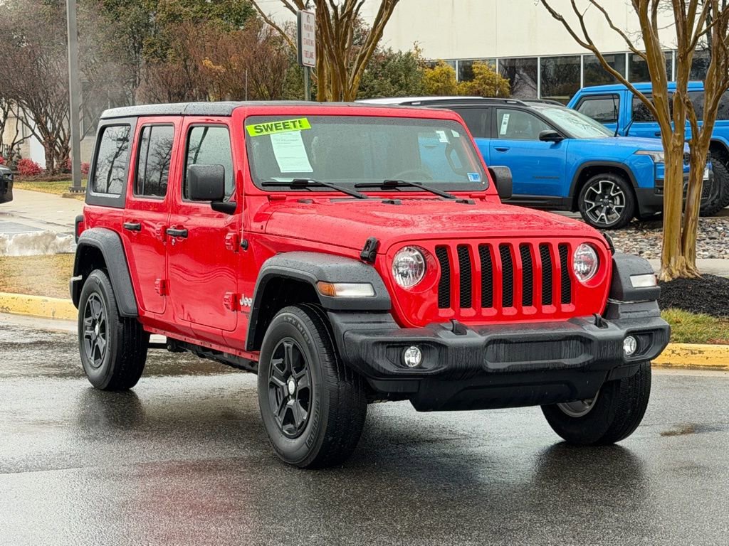 Used 2020 Jeep Wrangler Unlimited Sport S