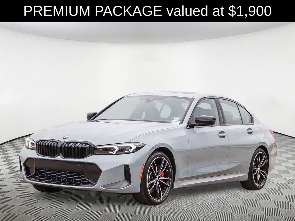Used 2023 BMW 330i Sedan w/ M Sport Package RWD image 3