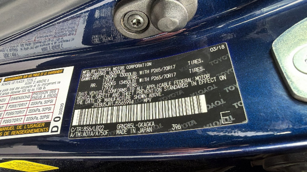 Certified 2018 Toyota 4Runner SR5 Premium image 30